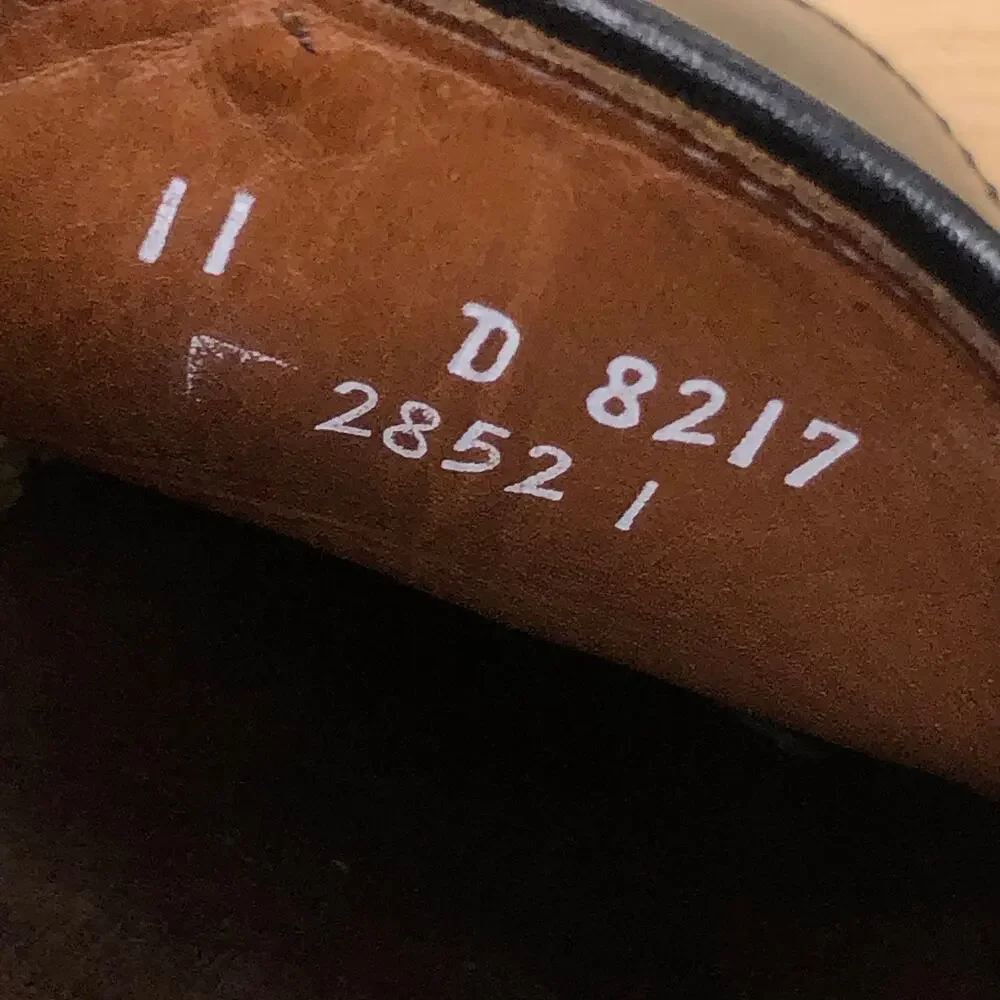 Allen Edmonds Loafers Mens 11 D Grayson Black Tassel Leather Dress Slip On